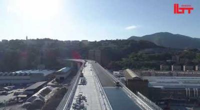 Embedded thumbnail for 08 luglio 2020: il volo del drone sul nuovo Viadotto