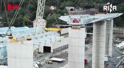 Embedded thumbnail for 20 novembre 2019: sollevamento della terza campata