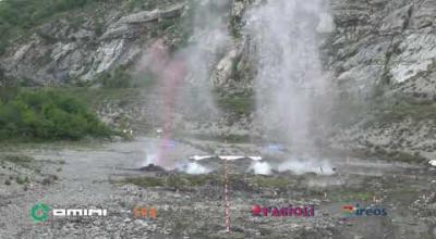 Embedded thumbnail for Test opere di mitigazione polveri del 22 maggio 2019 - le immagini 